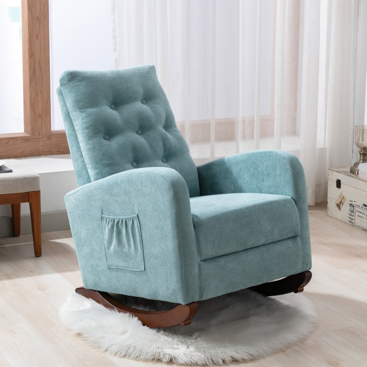 Wayfair grey rocking online chair